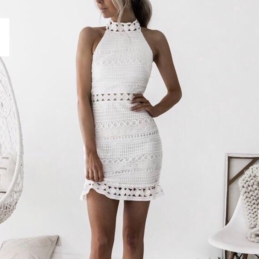 Rivers Dress from Jaus - White - Sz Small (4)